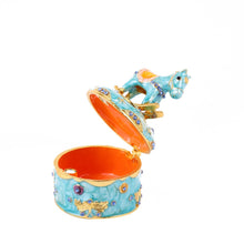 Load image into Gallery viewer, Crown with Cross Jewelry Case
