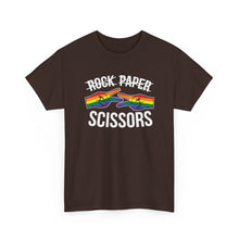Load image into Gallery viewer, Rock Paper Scissors Funny Lesbian Gay Pride T-Shirt ALL SIZES S-5XL
