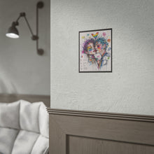 Load image into Gallery viewer, "Be Seen Be Loud Be You Be Free" Pride Wall Art | Queer Romance Print
