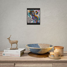 Load image into Gallery viewer, "Fearless Unapologetic Loved" Pride Wall Art | LGBTQ+ Identity Print
