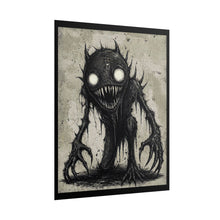 Load image into Gallery viewer, Horror Monster Art Poster — Creepy Dark Sketch Wall Art (Rolled Poster)
