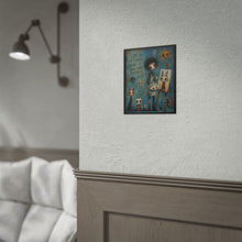 Load image into Gallery viewer, Life Is a Canvas Paint It With Your Own Madness Rolled Poster — Gothic Artistic Fantasy Wall Art
