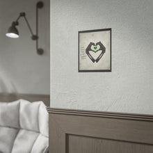 Load image into Gallery viewer, Broken Heart Skeleton Hands Poster – “Love Finds Light in the Darkest Places” Wall Art
