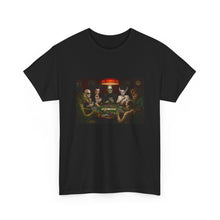 Load image into Gallery viewer, Monsters Playing Poker Fun Night Frankenstein Dracula Wolfman Graphic T-Shirt
