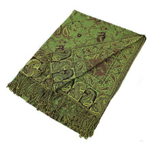 Load image into Gallery viewer, Paisley Pashmina Shawls Scarf 023
