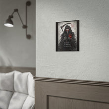 Load image into Gallery viewer, Grim Reaper Heart Poster — “Everyone Is A Monster To Someone” Gothic Wall Art
