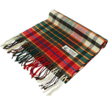 Load image into Gallery viewer, Plaid Cashmere Feel Scarf 12-pack Green/red/beige

