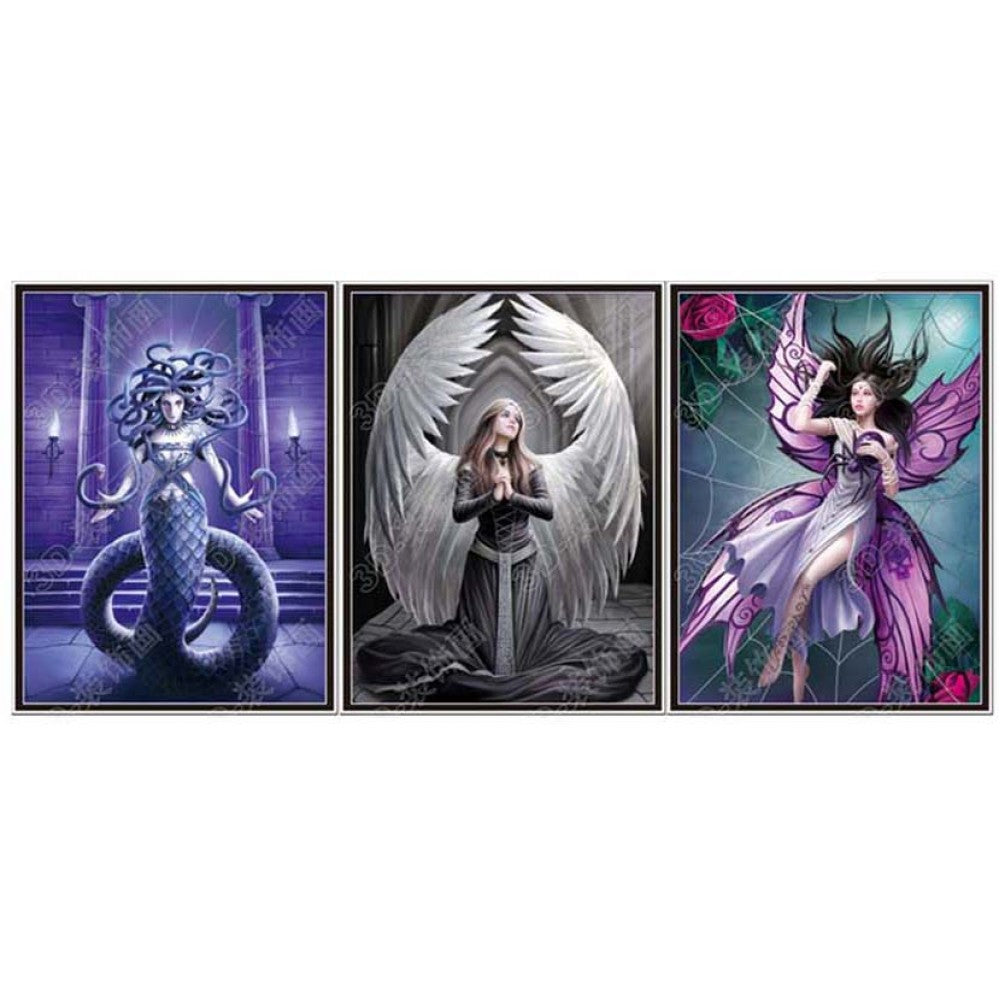 Medusa 3D Triple Image   (MINIMUM OF 4)