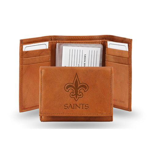 NEW ORLEANS SAINTS GENUINE LEATHER WALLET