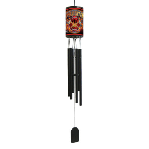 FIRE DEPARTMENT WIND CHIME Dog