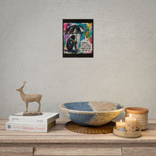 Load image into Gallery viewer, Rolled Poster - 'Sadness Isn't Loud' Colorful Street Art Print
