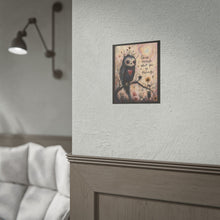 Load image into Gallery viewer, "Grow Through What You Go Through" Wall Art | Spooky Cute Bird Print
