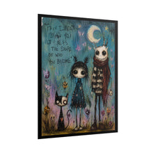 Load image into Gallery viewer, Pain Doesn’t Define You It Creates the Shape of Who You Become Rolled Poster — Gothic Whimsical Inspirational Fantasy Wall Art
