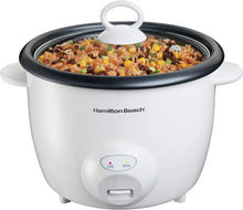 Load image into Gallery viewer, Hamilton Beach 20 Cup Rice Cooker &amp; Food Steamer
