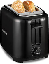 Load image into Gallery viewer, Proctor Silex Wide-Slot 2 Slice Toaster, Black
