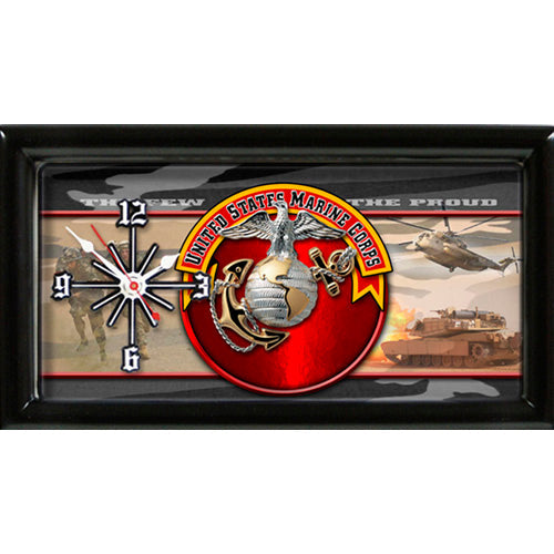 UNITED STATES MARINE CORPS CLOCK