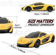 Load image into Gallery viewer, 1:14 RC McLaren P1 Sport Car With Lights And Open Doors (Yellow)
