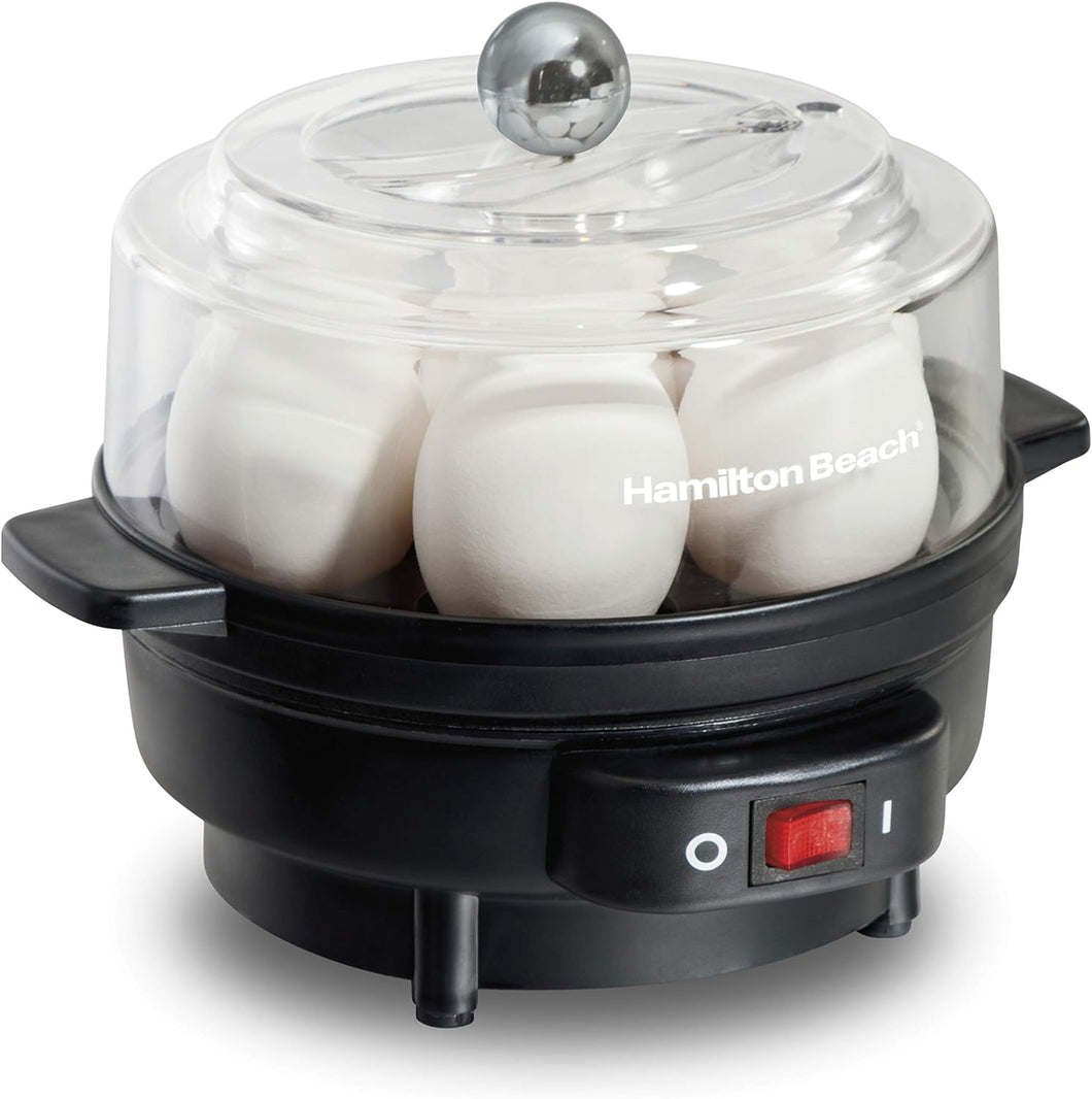 Hamilton Beach Electric Hard Boiled Egg Cooker, 3-in-1
