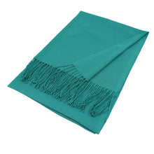 Load image into Gallery viewer, Solid Color Pashmina Scarf Shawl XW
