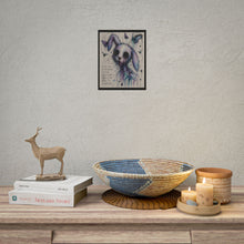 Load image into Gallery viewer, Rolled Poster — Drippy Rabbit Art Print with 'I'm So Sick of Pretending I'm Fine' Quote
