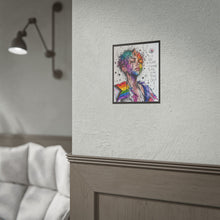 Load image into Gallery viewer, "Be Your True Self" Pride Wall Art | LGBTQ+ Progress Flag Print
