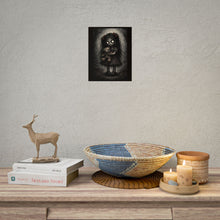 Load image into Gallery viewer, Creepy Doll Poster — Gothic Horror Rolled Art Print

