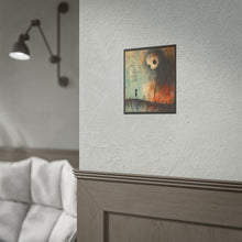 Load image into Gallery viewer, Rolled Poster – Moody Surreal Art Print “Life is Not Meant to be Understood Only Lived”
