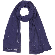 Load image into Gallery viewer, Jersey Scarves Fashion Rhinestones Scarf Shawls, Head Hijab Scarf
