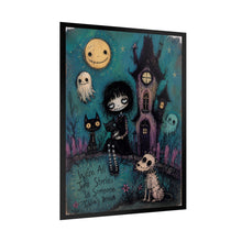Load image into Gallery viewer, Gothic Cute Rolled Poster – “We’re All Just Stories In Someone Else’s Dream” Art Print
