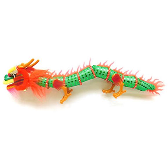 12″ DANCING DRAGON PUPPET GREEN