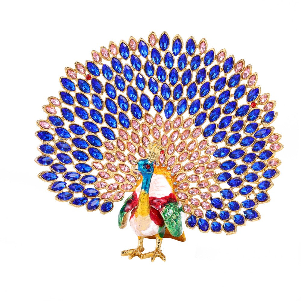 Peacock Jewelry Case