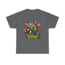 Load image into Gallery viewer, Groovy Goolies Cartoon Horror Tee — Colorful Monster Crew Graphic T-Shirt
