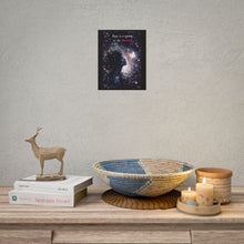 Load image into Gallery viewer, Hope Is a Spark Poster — Inspirational Galaxy Art Print
