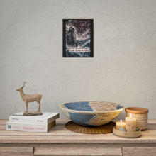 Load image into Gallery viewer, Astronaut Storm Poster — “Sometimes You Face the Storm… in Order to Reach the Light” Inspirational Wall Art
