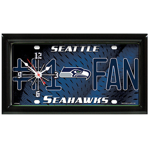 SEATTLE SEAHAWKS CLOCK