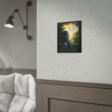 Load image into Gallery viewer, Rolled Poster — "Hope Will Guide Us Through the Darkness" Inspirational Art Print
