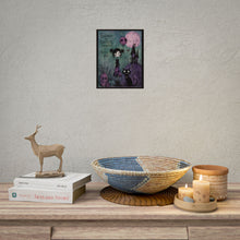Load image into Gallery viewer, Embrace the Beautiful Strangeness of Being You Poster - Gothic Cute Rolled Art Print
