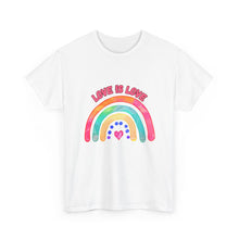 Load image into Gallery viewer, Love is Love Rainbow T- Shirt - ALL Sizes - S - 5XL
