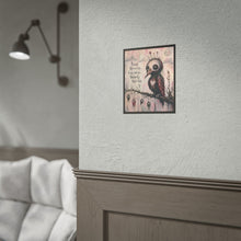 Load image into Gallery viewer, Keep Growing Even When Nobody Notices – Whimsical Bird Wall Art
