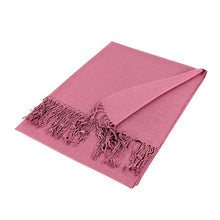 Load image into Gallery viewer, Solid Color Pashmina Scarf Shawl XW
