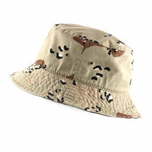 Load image into Gallery viewer, Newhattan Cotton Camo Bucket hats Unisex
