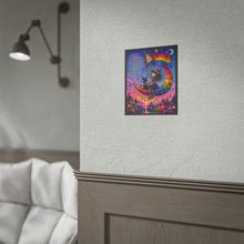 Load image into Gallery viewer, "Love Is Every Color" Pride Wall Art | Gothic Cute LGBTQ+ Poster
