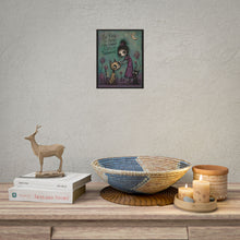 Load image into Gallery viewer, Rolled Poster — "Be Kind to Those You Cannot Explain Themselves" Gothic Cute Wall Art
