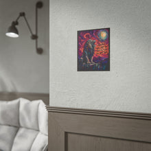 Load image into Gallery viewer, "People Will Hurt You Then Act Like You Hurt Them" Wall Art | Lion Print

