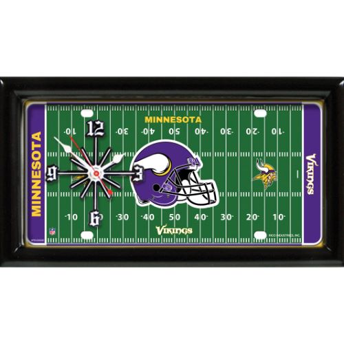 MINNESOTA VIKINGS FIELD CLOCK