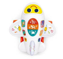 Load image into Gallery viewer, Airplane Learning Bump &amp; Go Toys For Toddler W/Light &amp; Music
