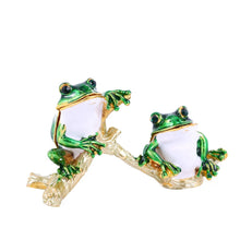 Load image into Gallery viewer, Pair frog Cross Jewelry Case
