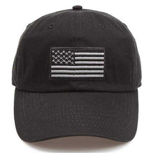 Load image into Gallery viewer, Newhattan 100% Cotton Baseball Caps Embroidered USA Flag
