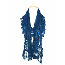 Load image into Gallery viewer, Fashion Lace Tassel Sheer Oblong Lightweight Scarf
