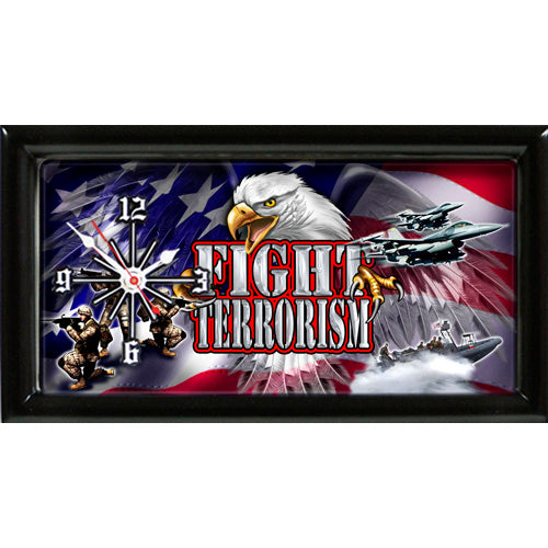 FIGHTING TERRORISM CLOCK